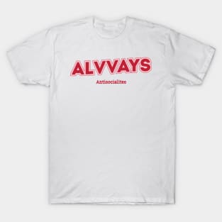 Alvvays Antisocialites T-Shirt